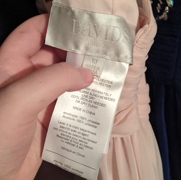 Pink Bridesmaids Dress - Picture 3 of 3